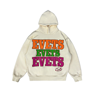 Sudadera con Capucha Unisex de Moda con Estampado de Logotipo Puff para Otoño e Invierno, Sudadera con Capucha para Hombre, Personalizada, Talla Grande