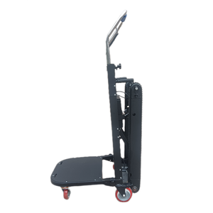 Carretilla Eléctrica Plegable Portátil de Cuatro Ruedas para Subir Escaleras, Construcción de Acero Inoxidable, Capacidad de Carga de 150-400 kg para Uso Industrial - Product Image 4