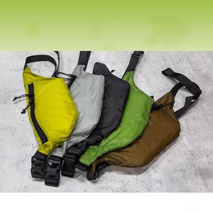 Nouvelle sacoche de sport légère et pliable 2024, sac de poitrine multifonctionnel, pochette à cordon, sac banane pliable - Product Image 4