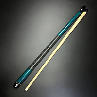 Vente en gros de queues de billard professionnelles de haute qualité, en érable, à joint américain 1/2, avec tête de 13 mm