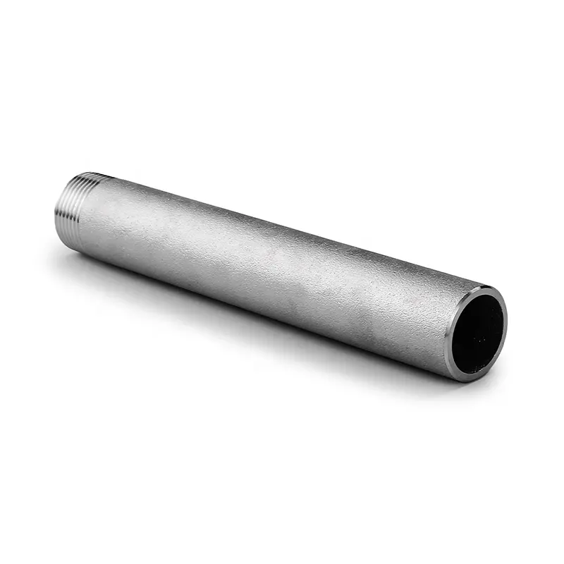 Stainless Steel 64 Bar NPT BSPT One Side Male Thread High Pressure grey socket in pipe fittings high quality