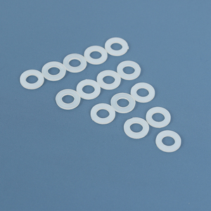 De M2-M16 <span class=keywords><strong>arandela</strong></span> de plástico blanco aislado de <span class=keywords><strong>Nylon</strong></span> junta plana - Product Image 5