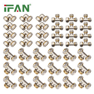 IFAN All Types <strong>Pex</strong> <strong>Fittings</strong> Brass Compression <strong>Fitting</strong> Plastic Pipe Connector 16mm 32mm <strong>Pex</strong> Pipe <strong>Fitting</strong> - Product Image 4