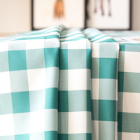 Nappe jetable en plastique à carreaux pour fête, technique d'impression artisanale moderne, taille 137*274, pour la maison (vente en gros)