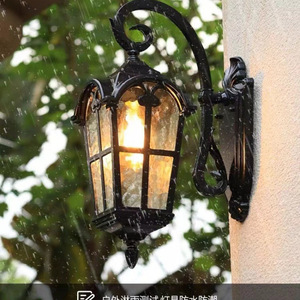 Lampe murale d'extérieur carrée à LED, diffuseur en verre trempé, angle de faisceau de 20 degrés, étanche, 110-240V, pour jardin, patio, entrée - Product Image 2