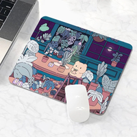 Promotion dessin animé mignon chat tête Cool conceptions Table tapis de souris ordinateur portable jeu clavier tapis de souris Animal tapis avec Logo