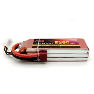 Batería LiPo de 14,8 V, 2200mAh, 35C, con enchufe Deans para RC Evader Airplane UAV - Product Image 3