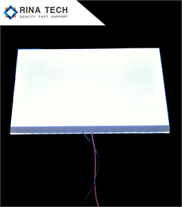 Panneau LCD rétroéclairé durable, petite taille, éclairage direct par LED, matériau PMMA, pour interrupteur intelligent, petit réveil, rétroéclairage, Rina Tech - Product Image 5