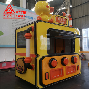 Nuevo Diseño de Cabina de Boletos Prefabricada con Estructura de Acero Personalizada para Parque de Atracciones - Product Image 4