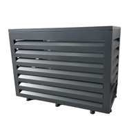 Couvercle d'unité extérieure en aluminium ac couvercle en aluminium de style européen