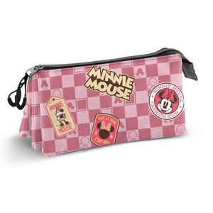 Karactermania For Dis-ney Minnie Mouse Journey-Triple Trousse à crayons, rose - Product Image 3