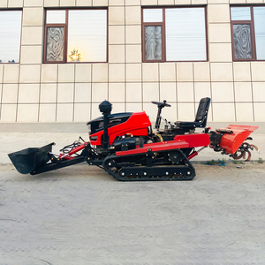 <span class=keywords><strong>Motocoltivatore</strong></span> Rotativo a Ruote Grandi 4WD, Macchina Agricola per Aratura, Attrezzatura Agricola Diesel ad Alta Efficienza per Dissodamento Profondo - Product Image 2