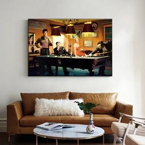 Peinture sur toile <span class=keywords><strong>de</strong></span> <span class=keywords><strong>film</strong></span> célèbre, affiches et imprimés Quadros, Art mural - Product Image 5