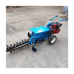 Zanjadora de Doble Cadena Kellen, Pequeña Máquina Automática para Zanjas con Motor Diésel de 12 HP - Product Image 6