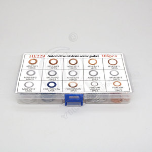 Xinyida Automotive Oil Drain <b>Screw</b> Gasket <b>Set</b> 105pcs Universal For Car Engine Repair HE229 - Product Image 2