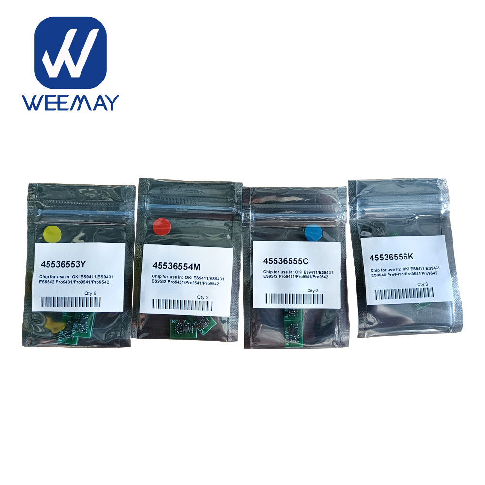 Тонер-чип Weemay, совместимый с OKI ES9411 ES9431 ES9542 для Pro9431 Pro9541 Pro9542