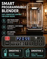 Meilleur mixeur insonorisé de haute qualité, mixeur commercial robuste pour smoothies, broyeur de glace, mixeur pour milkshakes, machine à smoothies