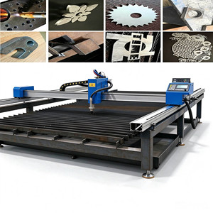 Machine de découpe plasma CNC à portique léger avec système Fangling 2100B, moteur pas à pas 57, prix compétitif - Product Image 1