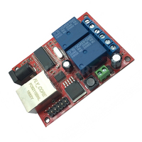 Scheda relè Ethernet LAN a 2 vie con interruttore a ritardo, modulo controller TCP/UDP, server WEB - Ottimo rapporto qualità-prezzo