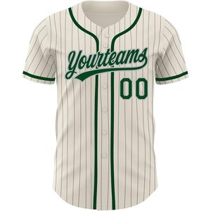 Maillots de baseball rayés personnalisés respirants pour hommes, femmes, jeunes et garçons - Product Image 2