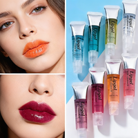 Base de gloss transparente pour lèvres, soin hydratant repulpant végétalien pour lèvres sèches et gercées, huile teintée pour les lèvres, marque privée