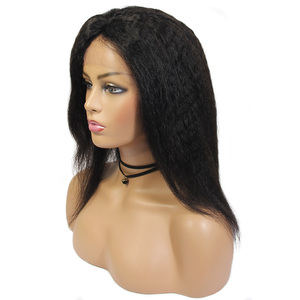 <span class=keywords><strong>Aliexpress</strong></span> humano natural pelo remy brasileño de encaje de pelo trenzado <span class=keywords><strong>pelucas</strong></span> para mujeres negras - Product Image 4
