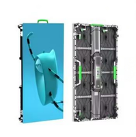Écran LED numérique modulaire P3.91 pour location de fond de scène, panneau d'affichage LED pour centre commercial, garantie 1 an