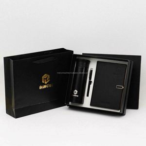 Customized Large Premium Business Gift Set Luxury Corporate Vacuum <b>Cup</b> East Gift Set Business Promotional Gift Set - Product Image 2