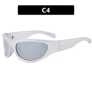 Explosiones Europa y los Estados Unidos Advanced New Y2K Gafas de sol deportivas Hot Girls' Riding Men's Women's Sports Sunglasses