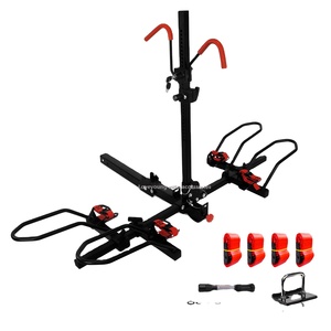Support de vélo électrique robuste à fixer sur <span class=keywords><strong>attelage</strong></span>, capacité de 50 kg par vélo, compatible avec les pneus larges, <span class=keywords><strong>porte</strong></span>-vélos inclinable pour vélos électriques, SUV, camion - Product Image 6