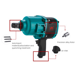 Juego de Llaves de Impacto Neumáticas Profesionales con Cable de <span class=keywords><strong>1</strong></span> Pulgada - Product Image 2