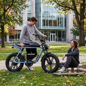 Rugged Fat Tire E bicycle Anti Corrosion Frame for Coastal <strong>Travel</strong> and Forest Path Exploration - Product Image 1