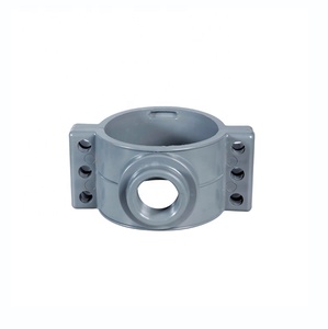 Grosir Klem Sadel <span class=keywords><strong>PVC</strong></span> Plastik Warna Abu-abu 6 Inci Tiongkok - Product Image 2