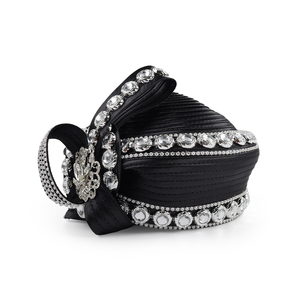 Chapeau <span class=keywords><strong>de</strong></span> cérémonie chic et élégant pour mariage, fascinateur <span class=keywords><strong>de</strong></span> fête orné <span class=keywords><strong>de</strong></span> cristaux, le meilleur chapeau <span class=keywords><strong>haut</strong></span> <span class=keywords><strong>de</strong></span> <span class=keywords><strong>forme</strong></span> pour femme, idéal pour la décoration <span class=keywords><strong>de</strong></span> fête - Product Image 4