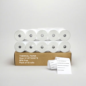 Ingrosso a prezzi di fabbrica diretto 80x80mm rotolo di carta <span class=keywords><strong>termale</strong></span> 80x80 registratore di cassa termico con nucleo di carta per uso della macchina POS - Product Image 5