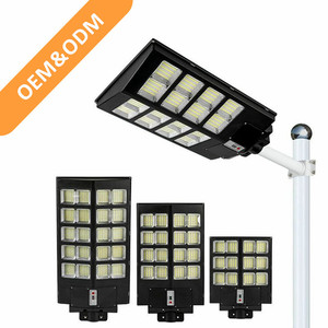 Lampadaire Solaire LED Extérieur Étanche Industriel Tout-en-un Intelligent 200W 150W 50W 300W 100W Alimenté par Panneau Solaire 1000W - Product Image 1