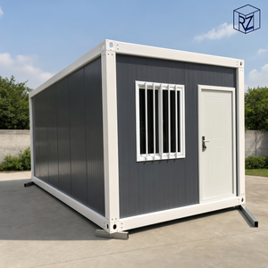 Maison modulaire à dépliage rapide avec toilettes pour dortoirs de travailleurs, structure en acier, cabine préfabriquée Ray-Zen - Product Image 1