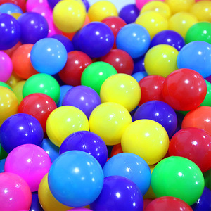 Bolas de plástico coloridas para piscina de bolas interior, juguete para niños y bebés, material PP seguro y no tóxico - Product Image 2
