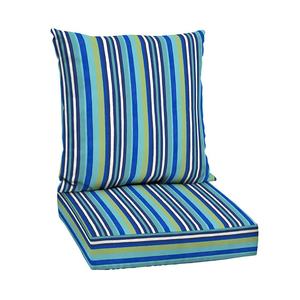 Set di cuscini per divano da esterno con sedile profondo a 6 pezzi personalizzati Set di cuscini per mobili da giardino resistenti alle intemperie - Product Image 1