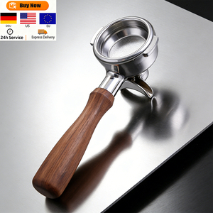 อุปกรณ์ชงกาแฟเอสเพรสโซ่และชา Everise TSP58-2 <span class=keywords><strong>แบบ</strong></span>กำหนดเอง ทำจากสแตนเลส ขนาด 51 มม. 58 มม. เป็นมิตรกับสิ่งแวดล้อม หัวจ่ายแบบคู่และ<span class=keywords><strong>แบบ</strong></span>เดี่ยว พร้อมสายรัดไม้ - Product Image 1