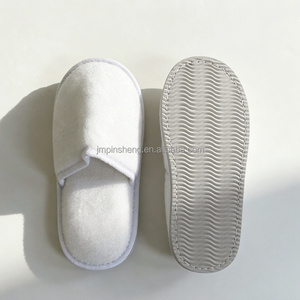 Chaussons d'hôtel jetables en coton, doux, confortables, antidérapants, légers, résistants à l'usure, tendance, de haute qualité pour les clients - Product Image 3
