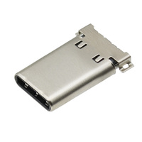 Hochgeschwindigkeits-24-Pin-USB-Typ-C-Buchse, zweireihiger Anschluss, USB 3.1 Stecker, 3A/5A, CE/FCC-zertifiziert für Datenübertragung