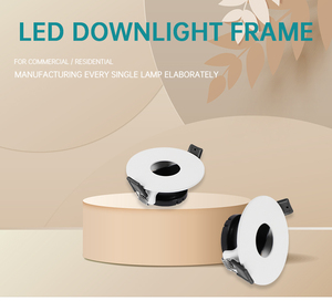 Boîtier en aluminium pour downlight GU10, cadre pour downlight MR16, découpe de 75 mm, cadre pour downlight mural, installation facile - Product Image 6