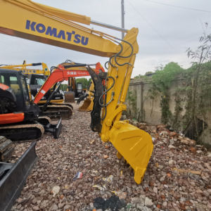 Excavatrice Komatsu Pc70 d'occasion en excellent état, mini-excavatrice Komatsu Pc 70, excavatrice hydraulique sur chenilles, à vendre - Product Image 5