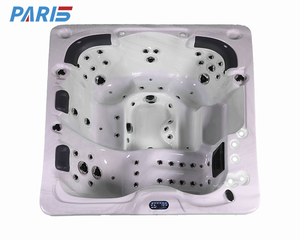 Whirlpool ngoài trời 2.1M New Healthy Hot Bán chi phí-hiệu quả giá <span class=keywords><strong>Spa</strong></span> bồn tắm với ánh sáng & massage nước máy bay phản lực xoáy bồn tắm - Product Image 3