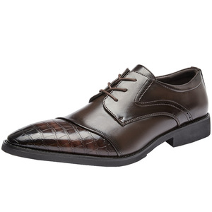 Chaussures Oxford en cuir de vachette de style italien, fabriquées à la main, de qualité supérieure, prix d'usine, vente en gros, chaussures formelles de luxe haut de gamme, vente chaude - Product Image 5