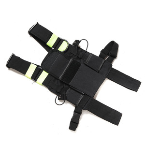 Abbree pecho fluorescencia paquete frontal bolsa pistolera chaleco Rig llevar para Radio bidireccional Baofeng TYT Wouxun <span class=keywords><strong>Motorola</strong></span> Walkie Talkie - Product Image 4