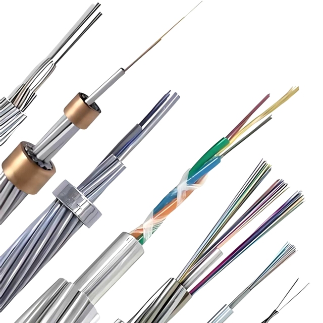 Telecommunication IEC 60794 61232  6 12 24 36 48 72 96 144 Core OPGW  Optical Fiber Cable