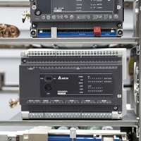 Nuevo y Original PLC Estándar de la Serie EC3 de la Marca Delta, DI 12 DO 8 Relés, 100-240 VCA, DVP20EC00R3, en Existencia