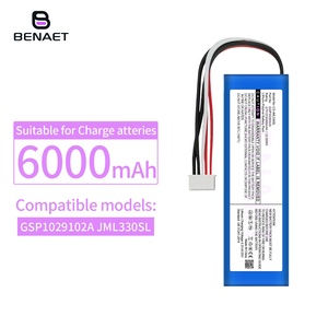 Batterie au lithium polymère OEM <span class=keywords><strong>Charge3</strong></span> 3,7 V 6000 mAh GSP1029102A JML330SL, batterie rechargeable pour haut-parleur - Product Image 2